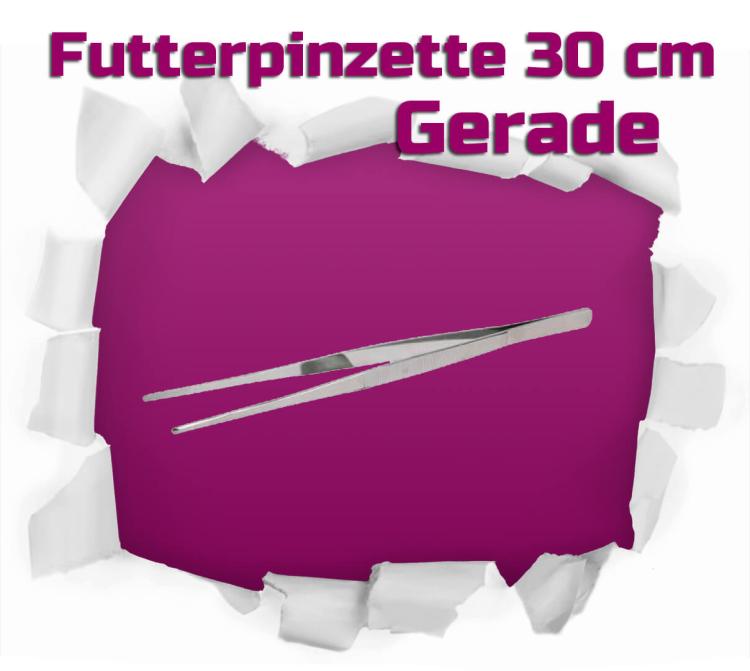 Futterpinzette 30cm gerade